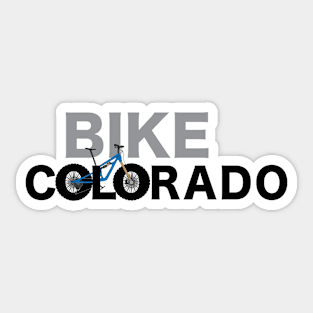 Bike Colorado Sticker